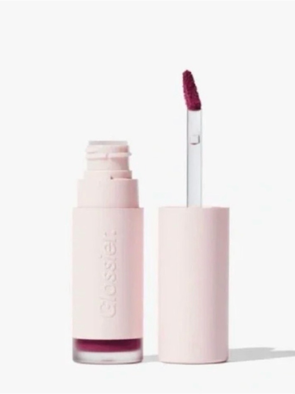 Glossier G Suit Liquid Lipstick in Tempo, Deep Berry